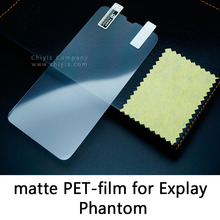 Glossy Lucent Frosted Matte Anti glare Tempered Glass Protective Film On Screen Protector For Explay Phantom Dual SIM