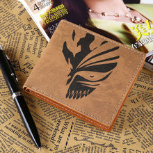 Men Wallet Japanese anime One Piece Stylish Leather Japan Wallets credit Card Holder Coin Purse Bleach