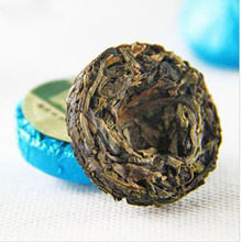 250g 50pcs Natural original flavor compressed round shape puer tea for weight loss