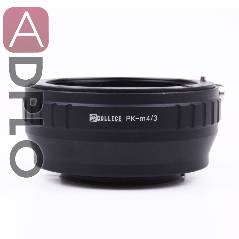 Dollice Lens Adapter Rings Suit For Pentax PK Lensto Micro Four Thirds 4/3 Camera OM-D E-M10 II E-M5 II E-M1 E-M5 E-M10 E-PL7