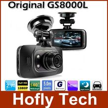 Оригинальный камера НОВАТЭК автомобилей Full HD DVR рекордер GS8000L автомобильный видеорегистратор 1080P 2.7inch ЖК поддержка G-сенсор HDMI России Бесплатная доставка