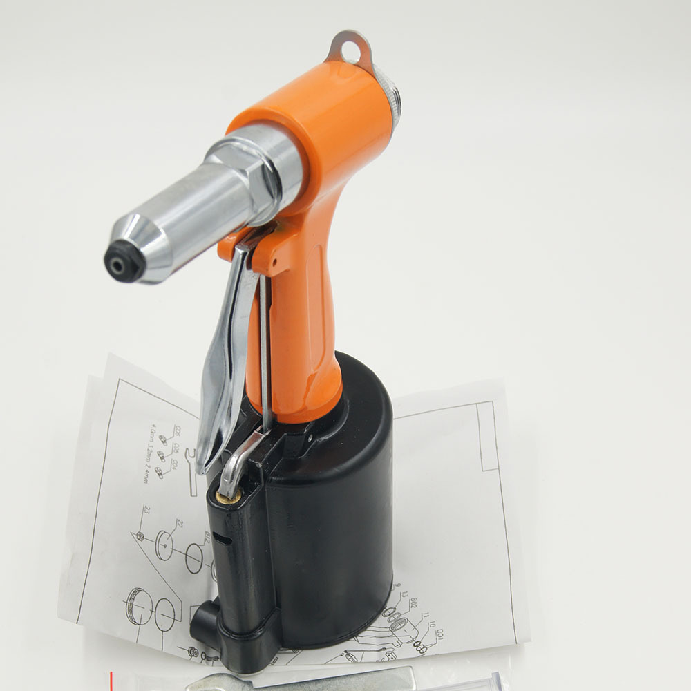 SAT6602 Riveting Tools With Nut Setting System Pneumatic Hand Riveter Rivet Gun