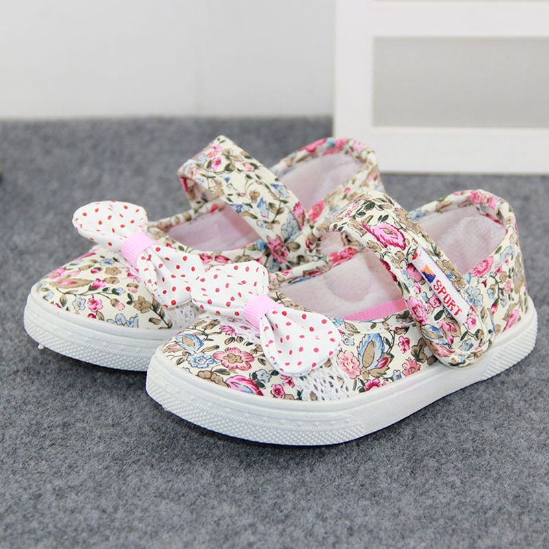 2015 Wholesale Breathable Lightweight Cotton Comfortable Floral Forst Walker Infant Toddler Baby Girls Shoes 1 12