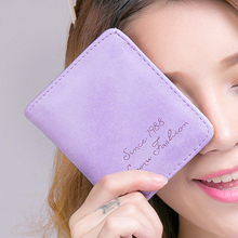 wallet woman short fund Ma’am wallet Ultrathin fund Small change package 2016 New pattern Student women’s card package wallet