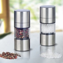 2016 Stainless Steel Manual Salt Pepper Mill Grinder Seasoning Cooking Tools Kitchen Accessories for Home Restaurant China