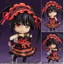 Anime DATE A LIVE Tokisaki Kurumi Lying upper Sexy girl PVC Action Figure Collection Model Toys Doll 10cm Free Shipping
