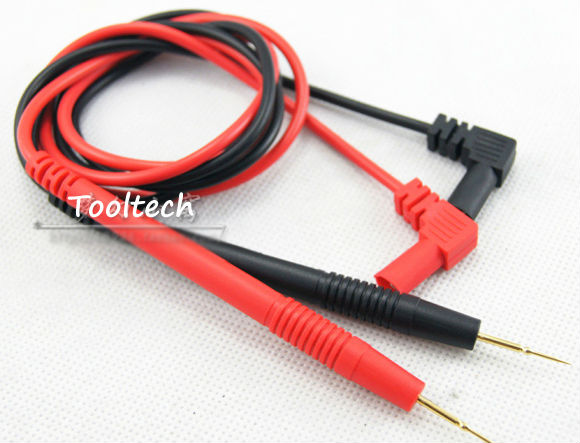 High Precision quality Ultra Pointed Gold Plated Copper 10A Multimeter Probes Test Leads Accessory for IC