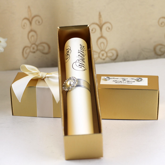 Scroll wedding invitations in south africa