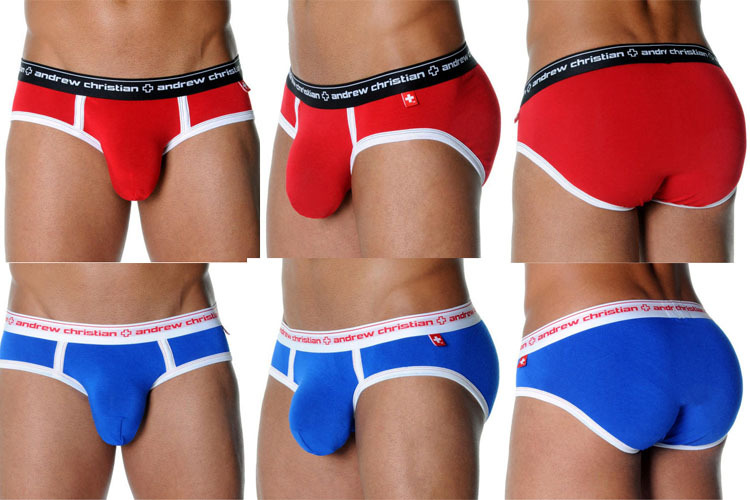 Quality Marcas Men gay underwear jockstrap Andrew Christian men s briefs Sexy Modal Underpants cueca briefs