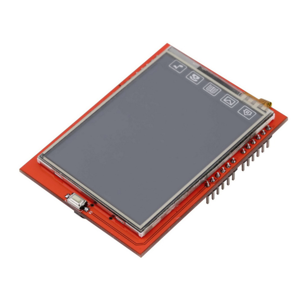 Гаджет  1pcs 2.4 inch 2.4 TFT LCD Shield SD Socket Touch Panel Module for Arduino UNO R3 Wholesale None Электронные компоненты и материалы