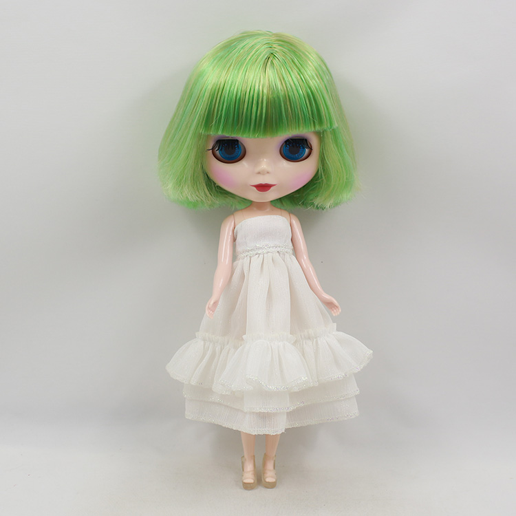 Boneca Blyth doll nude green bangs short hair bjd doll dolls for girls gifts blyth dolls for sale