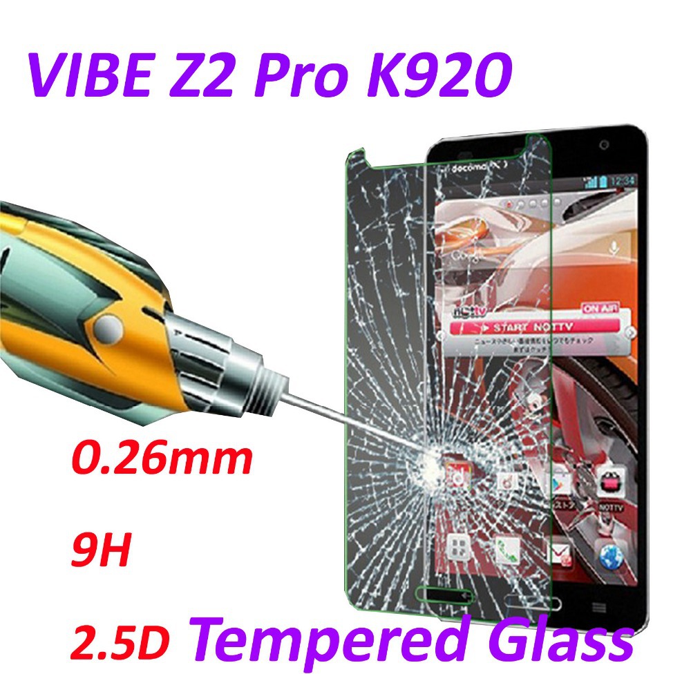 0 26mm 9H Tempered Glass screen protector phone cases 2 5D protective film For Lenovo VIBE
