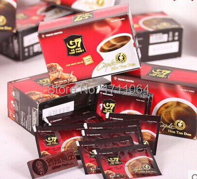 180g Vietnam coffee instant coffee sugar free g7 pure black coffee for lose weight origin brand