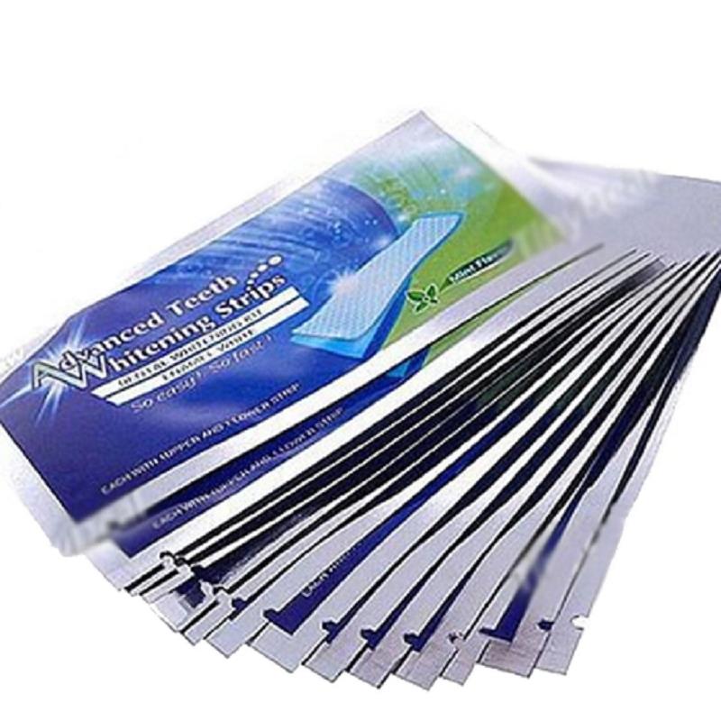 1 Pair Stain Removal Advanced Teeth Strips Whitening For Oral Care Odontologia Superstar Clareamento Dental Dentista