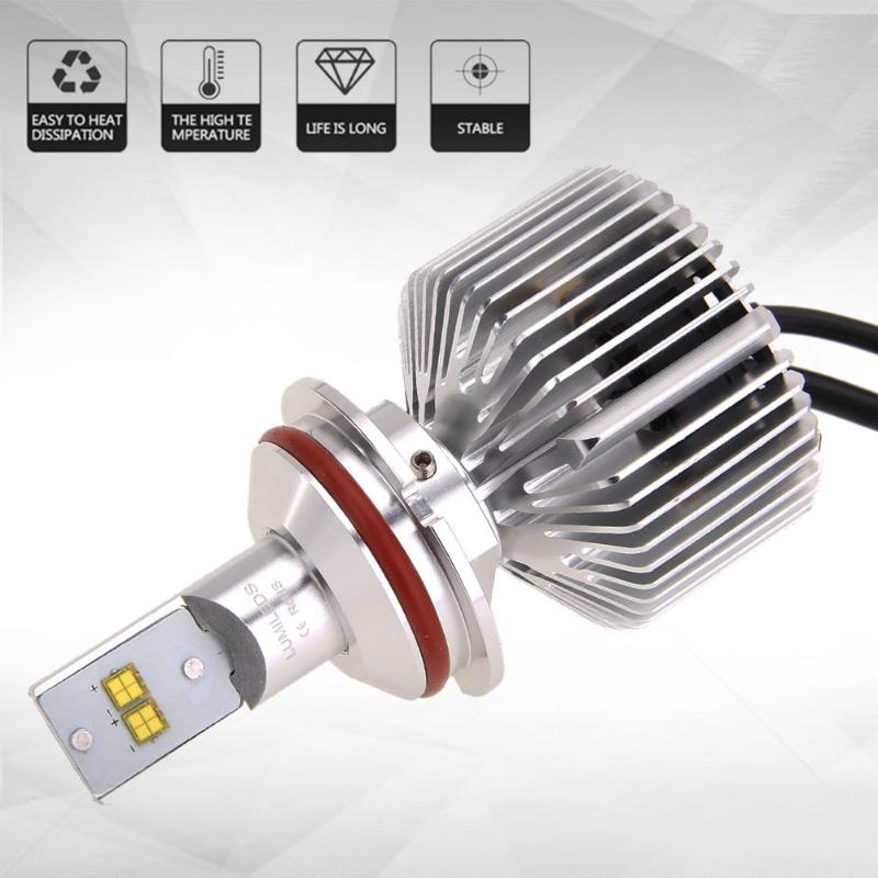 2PCS Atshark 90W 9000LM 9007 LED Headlight / Headlamp Conversion Kit 360 Degree Hi/Low Beam Pattern 