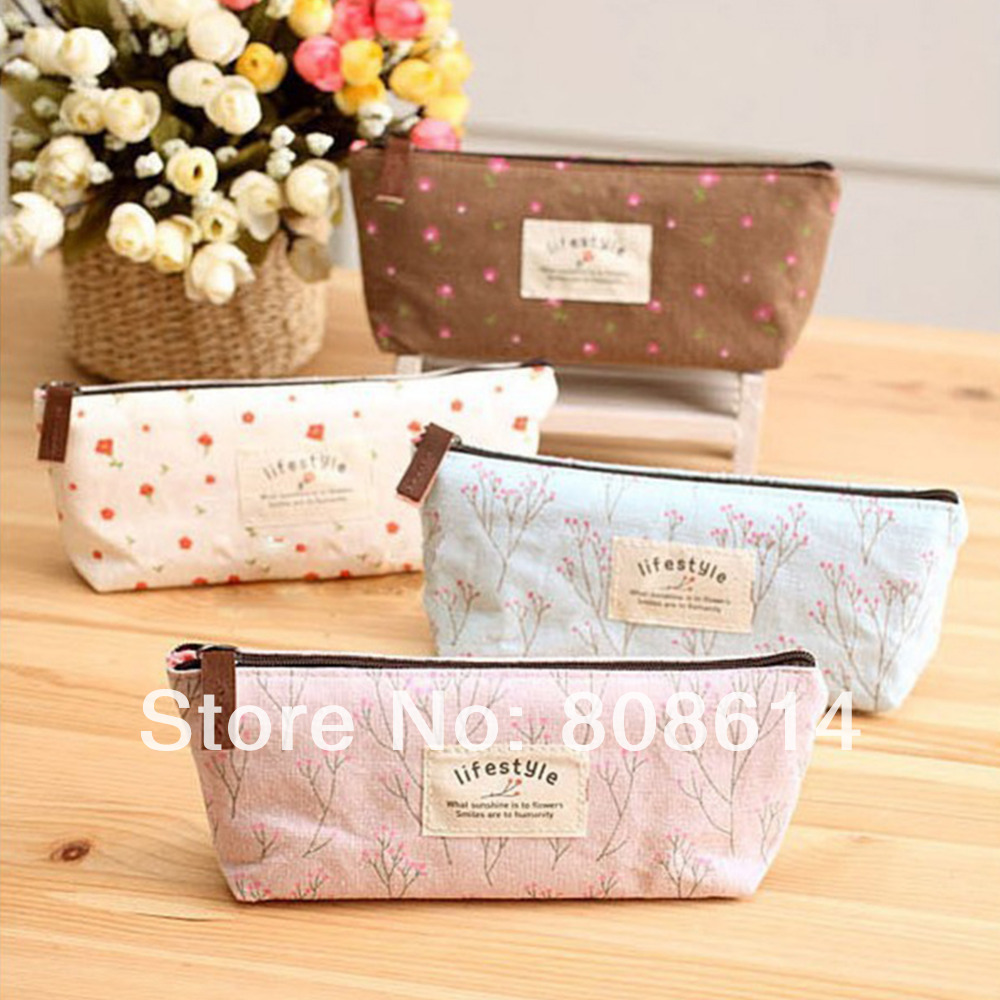 Купить retro canvas pencil pen case cosmetic makeup coin purse pouch zipper bag lj с ebay с доставкой в украину - под диваном.