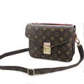 Geometric Pattern Print Fab Bag Women Vintage Handbag Small Crossbody Bag Ladies Retro Stylish Messenger Bag