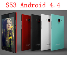 5.0 inch Ordinary Smartphone S53 Android 4.4.2 MTK6572A-3G Dual Core GSM WCDMA 2 MP Camera Bluetooth FM GPRS MP3 Multi-language