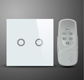 2Gang EU home domotica smart house automation remote controle livolo light rf433 switch Wireless LED wall