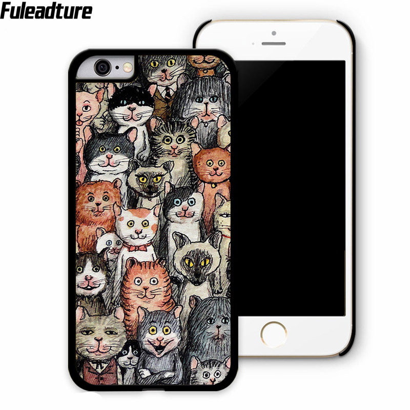 Funny Cute Cat Because Cats font b Phone b font font b Case b font for