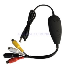 2015 new usb analog video recorder, capture video from VHS,Hi8, Camcorder to PC for Windows 7 8 10, Free shipping