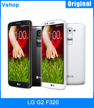 Original LG G2 F320 ROM 32GB RAM 2GB 5.2 inch Smartphone Snapdragon 800 MSM8974AA v2 Quad Core Single SIM Android 4.2 2610mAh