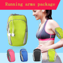 6inch Universal Running Riding Nylon Arm Band Case for iphone 5s 4s 6 6S Plus for Samsung Galaxy S6 S7 Edge S5 for Sony HTC Bag