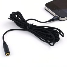 1 pcs 3M 10ft 3 5mm jack Female to Male Headphone Stereo Audio Extension Cable Cord
