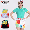 PGM Golf skirt anti fade Golf skirts clothing digital printing womens sports shorts freeshipping