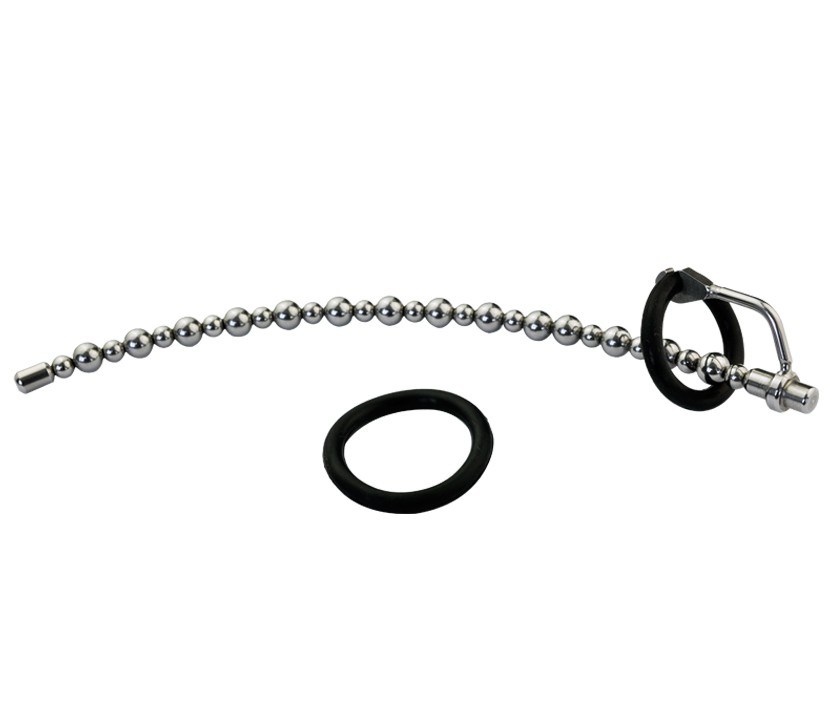 Stainless-steel-Male-Beads-SOUNDING-195MM-Urethral-Stretching-No-hole-A169