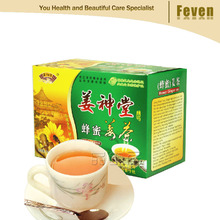 Free shipping NEW 2015 HOT Green Slimming Coffee instant Green Ginger Honey And Ginger Health Care