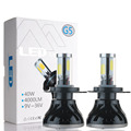 H7 LED headlight 80W 8000LM 4 COB Waterproof Led White Bulb for car Headlight Fog lamp