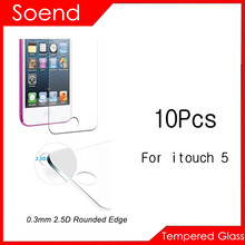 10pcs Tempered Glass Screen Protector For iPod Touch iTouch 5 Protection Cover Toughened Protective Guard Film With Package 2