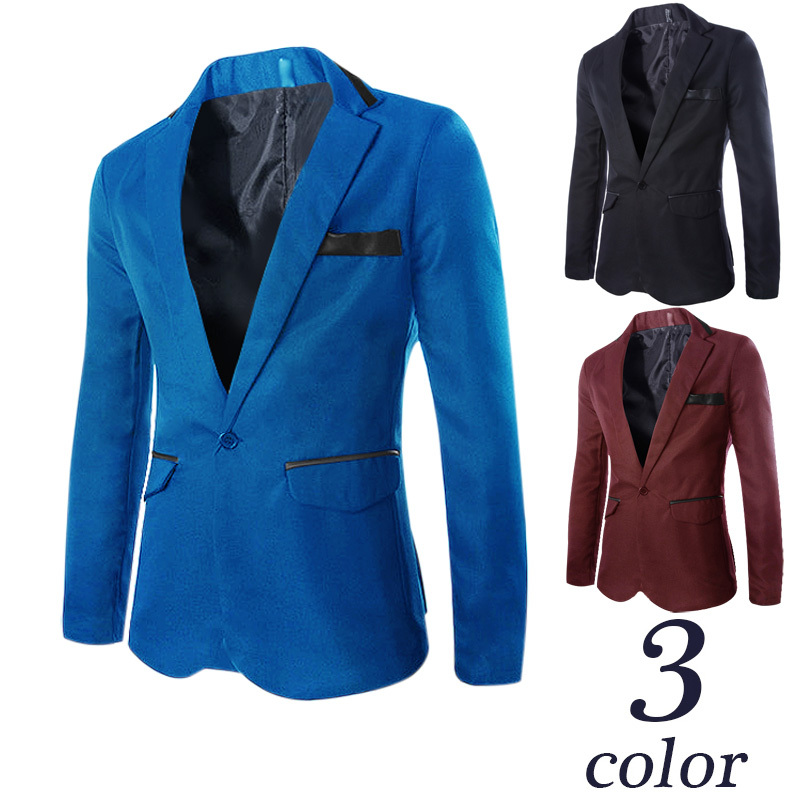 2015 High Quality Men\'S Fashion Designer One Butto...