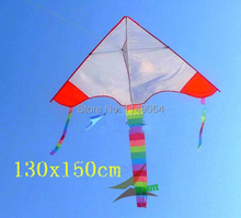free shipping high quality diy kite with kite line children kite wing flying higher kite games ripstop nylon fabric hcxkite