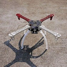 F450 450 Quadcopter MultiCopter Frame kit W/ White Tall Landing Gear Skid for DJI F450 F550 SK480 FPV