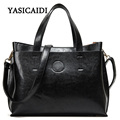 Pu Leather Ladies Shoulder Bag Women Casual Bags Large Capacity Ladies Solid Bag Fashion Luxury Handbags
