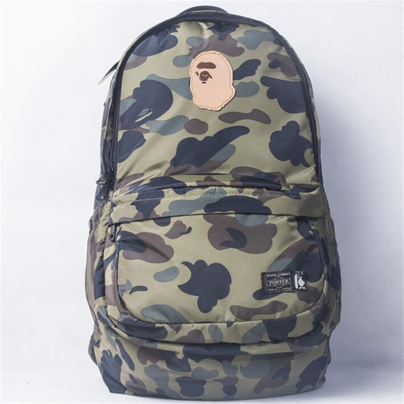 Bape Camo Backpack Men and Women School bag » Бизнес журнал "Сфера