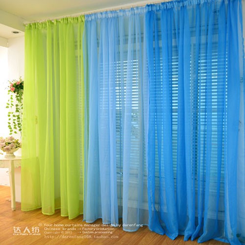 2015 Quality Finished Tulle Curtains for the Living Room Bedroom Kitchen Window Roman Blind , Valance , Gauze , Sheer Curtain (29)