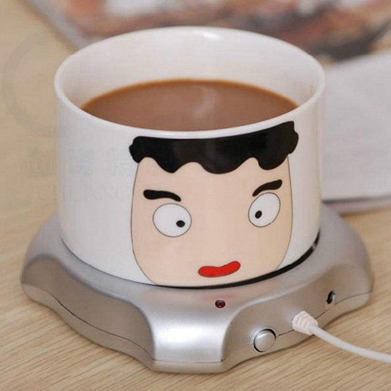 Hot USB Insulation Coaster Heater Heat Insulation electric multifunction Milk Coffee Cup Mug Mat Pad New 1PC