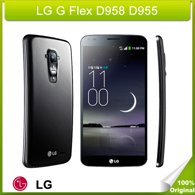 Original LG G Flex D958 D955 F340 D950 LS995 D959 6inch 1280x720 Quad Core Android 4