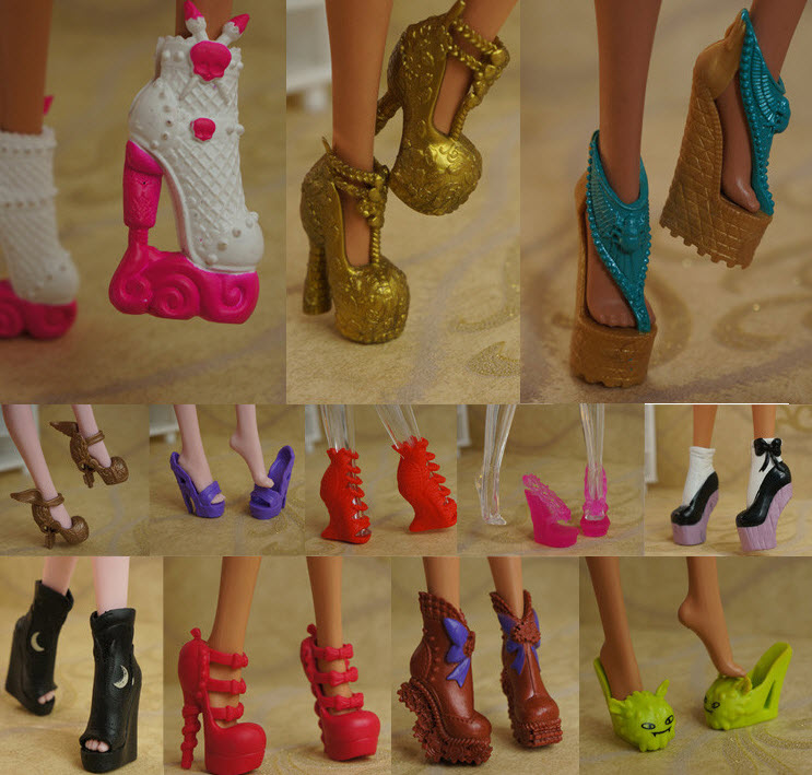 monster high doll shoes