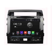 HD 1024*600 Quad Core 1.6G 16GB Android 5.1.1 Car DVD Player Radio GPS Navi Stereo for Toyota LAND CRUISER 2008 2009 2010-2013