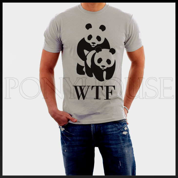 wtf panda shirt