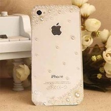 Free shipping 2013 Mobile Phone Accessories Cellphone Cases Pearl Case Cover