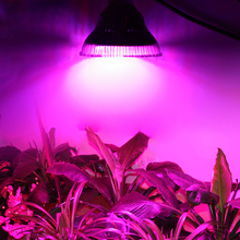 220V 110V 24W 36W 52W 58W E27 Led Grow Light Lamp For Plants Vegs Hydroponic System