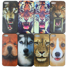 Horrible Tiger Animal Case Cover New Arrival Fashion Items PC hard Housing Luxury For Apple i Phone iPhone 5 5S Free Shipping