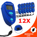 12 pieces x 0 2 0mm Mini Car Painting Digital Thickness Tester Paint Thickness Meter Epoxy