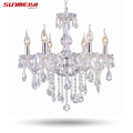 2016 Cheap Crystal Chandelier moroccan decor lustres e pendentes de cristal Clear Chandelier Crystal Free shipping