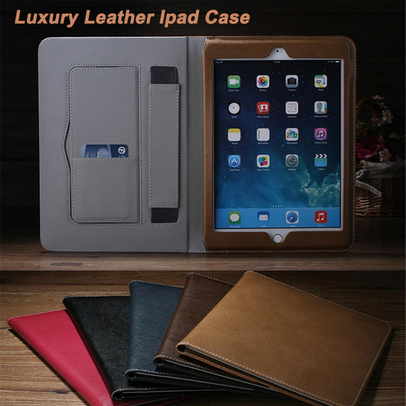 For-ipad-air2-ipad-6-case-Smart-Cover-Genuine-Leather-Stand-Tablet-for-iPad-Case-For
